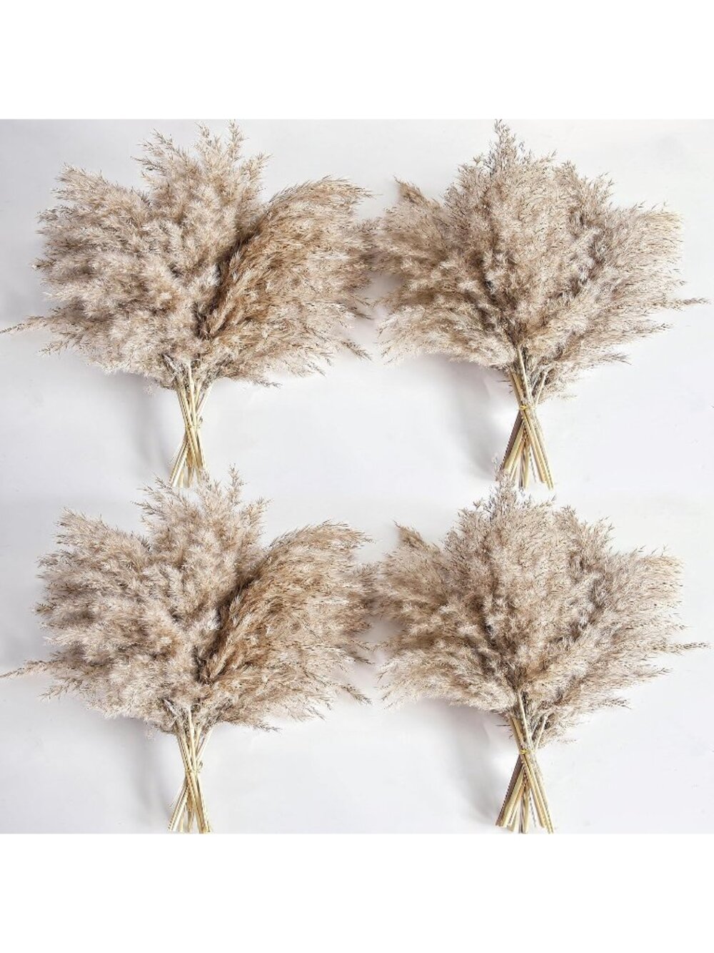 New 40 PCS Nature Pampas Grass Bouquet Decor